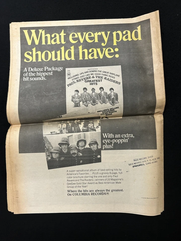 GO Magazine pop weekly THE WHO April 1967 WONE 98 Robin Leach - Image 2 of 2