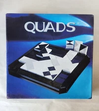 QUADS Game Abstract Strategy France 1996 GiGamic Vintage COMPLETE Excellent 