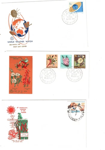 Australia 1968 EXCELSIOR FDCs,cds ABBOTSFORD NSW etc   (3 Covers)