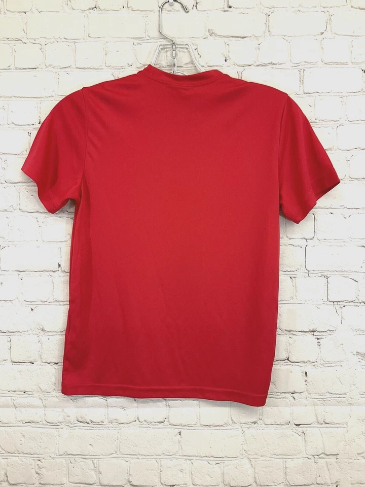 Camiseta Sport Tek Youth YST350 TSC Hurricane PosiCharge Competidor Roja SS Nueva Foto 4 de 4