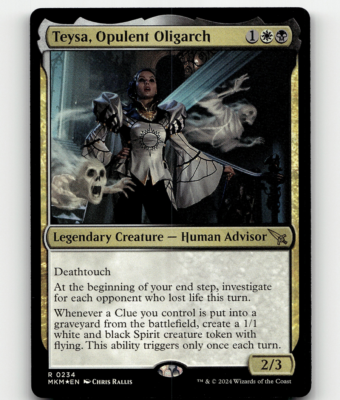MTG【Foil】テイサ・カルロフ/Teysa Karlov１枚 MTG テイサカルロフ Teysa Karlov Secret Lair - メルカリ