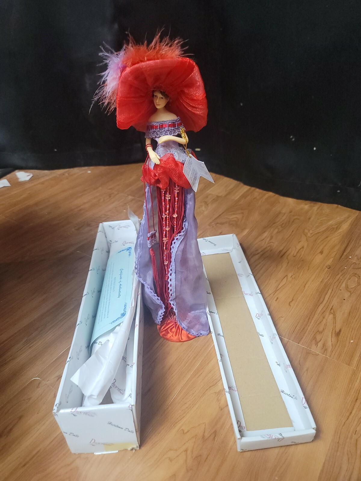 duck house tassel dolls