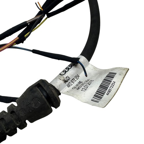 AUDI A6 A7 2020 OEM REAR LEFT WHEEL SPEED SENSOR WIRING HARNESS 4K0972254 - Picture 3 of 8