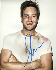 HOT SEXY ARMIE HAMMER SIGNED 8X10 PHOTO AUTHENTIC AUTOGRAPH COA B