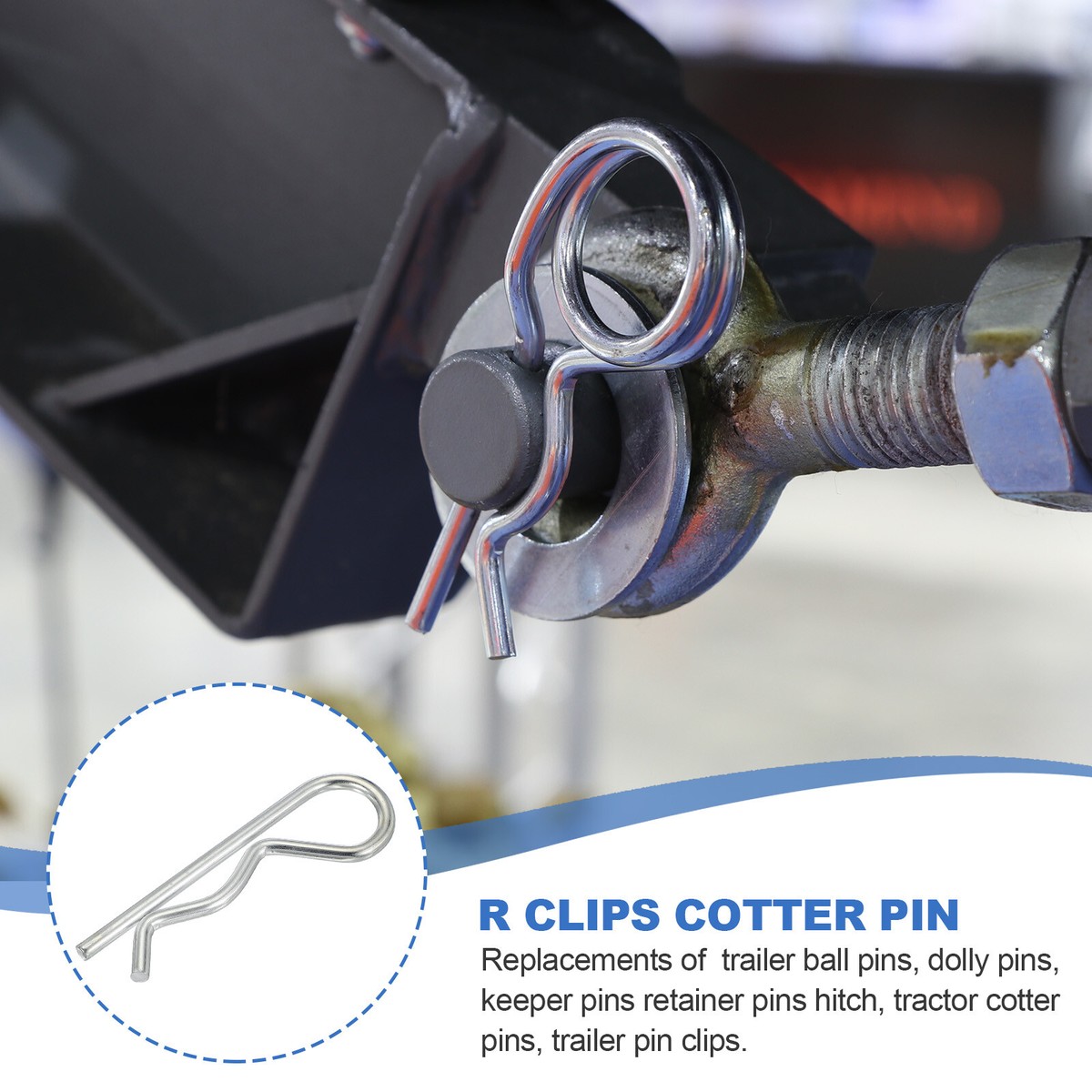 Uxcell Split Cotter Pin – 1.5mm X 20mm Stainless Steel, 120-Piece Clip Fastener Set For Automotive & Machinery