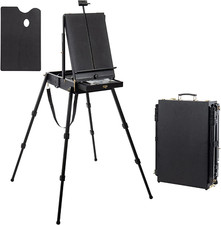 Portable Plein Air Studio Travel Easel Stand for Painting, Drawing, Artwork