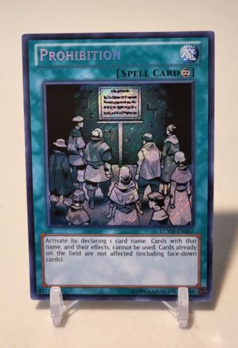 Prohibition LCYW-EN267 *NM* 1st Edition Secret Rare Yugioh Card *FREE TRACKING* - Picture 1 of 4