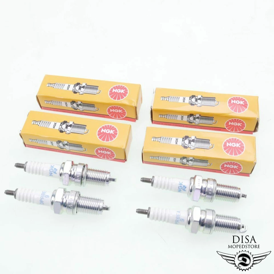 4x Zündkerzen NGK DPR8EA-9 für Ducati Honda KTM Suzuki Motorrad