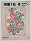 Room Full Of Roses Tim Spencer, Piano Sheet Music, 1949, Sons Of The Pioneers