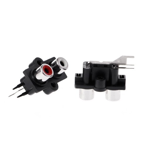 5 Pcs PCB Mount 2 Position Stereo o Video RCA Female Connector - Picture 4 of 8