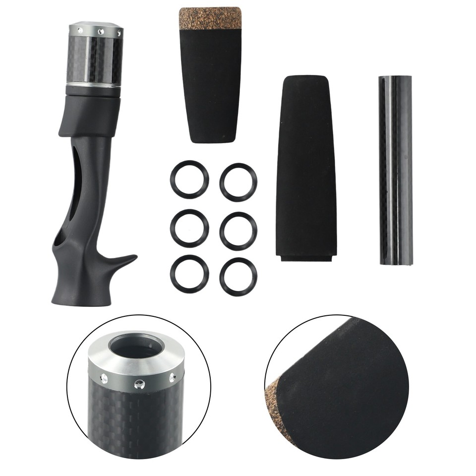 Fade Resistant ACS Plastic Reel Rear Grip EVA Handle for Fishing Rod