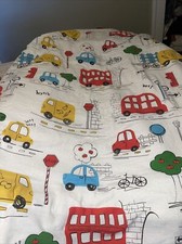 catherine lansfield kids transport collection junior duvet with attached blanket