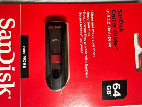 😍San Disk LOW PRICE Ultra USB 2.0 64 GB Flash Drive Fast Thumb Drive SDCZ48-064 - Afbeelding 3 van 4