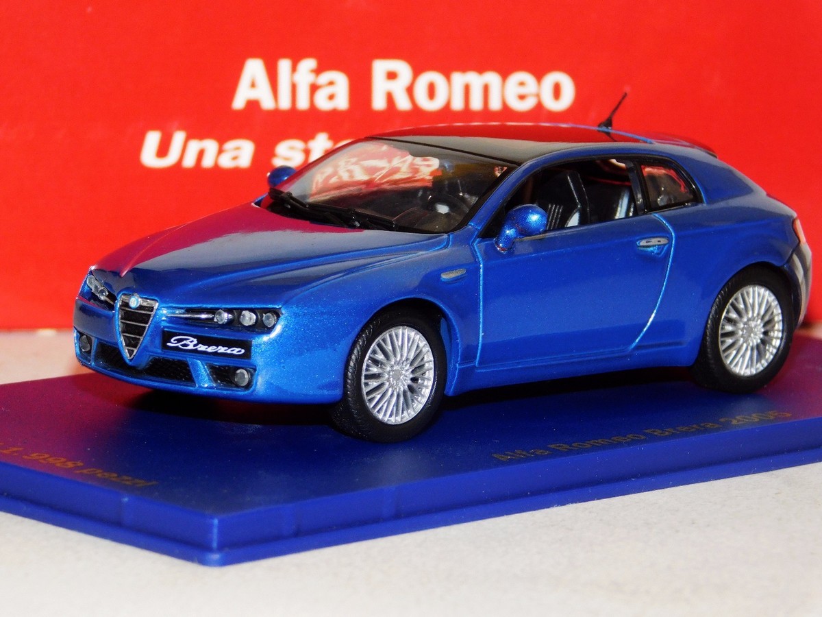 ALFA ROMEO BRERA 2005 BLUE METALLIC M4 1/43 | eBay