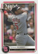 ALBERT PUJOLS TOPPS AARON JUDGE X FIRST IMPRESSIONS BASE CARDINALS #36 2022 22