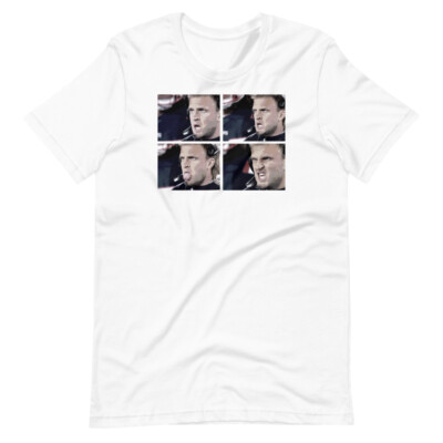 The Faces of Steve Belichick Football Patriots Short-Sleeve Unisex T-Shirt
