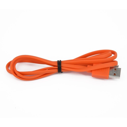 USB Fast Charger Cord for Flip 3 4 Pulse 2 Charge 1 2 3 1M Length Orange - Zdjęcie 5 z 7