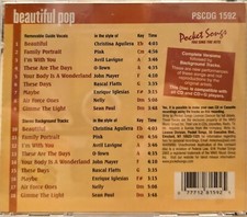 1592 POP POCKET SONGS KARAOKE CDG LOT MI
