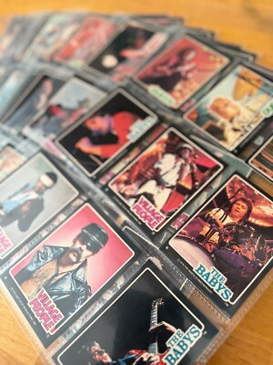 1979 Donruss Rock Stars - The Village People KISS The Babys QUEEN (66) Card Set
