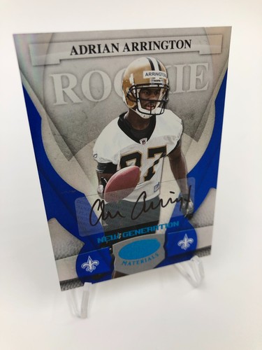 ADRIAN ARRINGTON ROOKIE AUTO RARE/100 Card 2008 Leaf Certified #151 RC MICHIGAN - Picture 4 of 8
