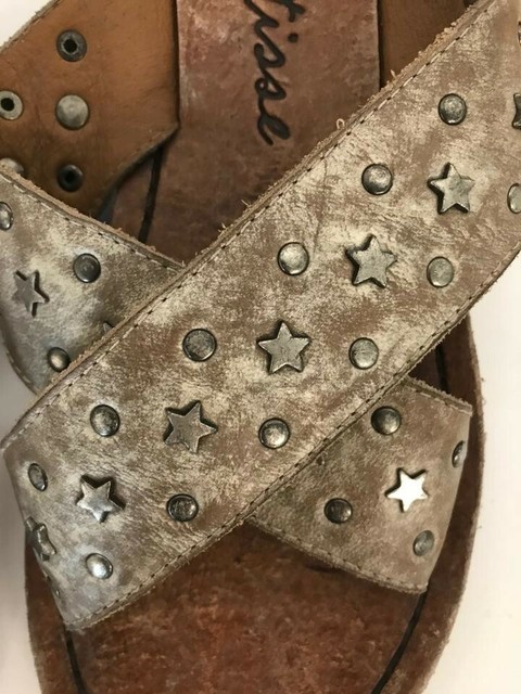 Matisse Women Golden Lefty Sandals Distressed Leather size 7 Retail $135 | eBay