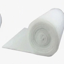 "CozyCraft Quilt Batting: 48" x 15' Dacron Fiber Polyester Padding for Upholster