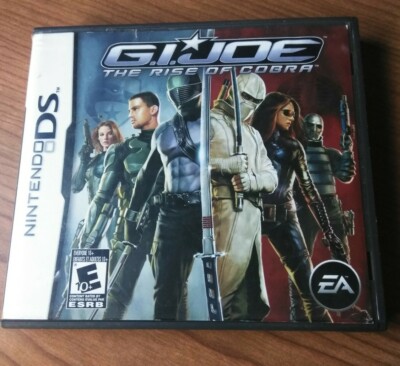 Joe: Rise Of Cobra Nintendo DS Replacement Case Manuel