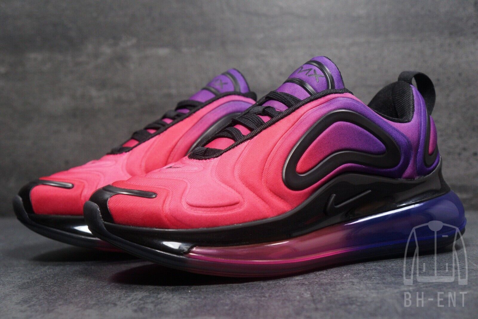 Nike Womens Air Max 720 Sunset Sz Pink Purple Blue Black AR9293-500 270 90 95 | eBay