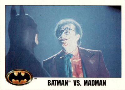 1989 Topps Batman #127 Batman vs. Madman NM Near Mint ID:46277 | eBay