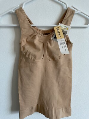 Jolinesse bra / control top waist length, beige, S (36-38)