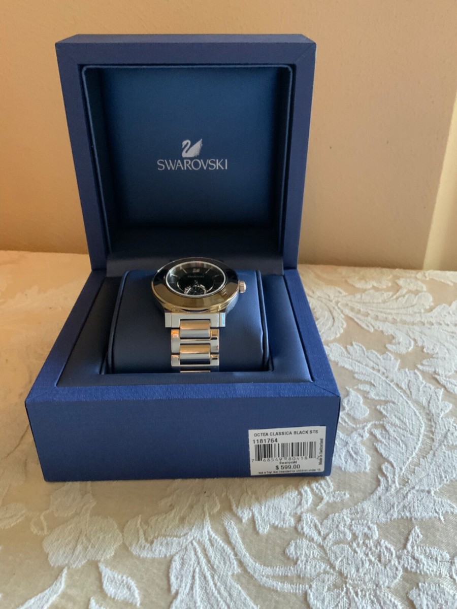 1181764 signed Swarovski crystal ladies Classica Black Octea 1181764 signed Swarovski crystal ladies Classica Black Octea