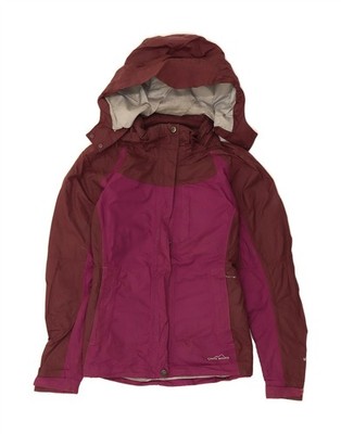 Eddie Bauer Damen Weather Edge Windbreaker Jacke UK 10 Small lila ZZ33
