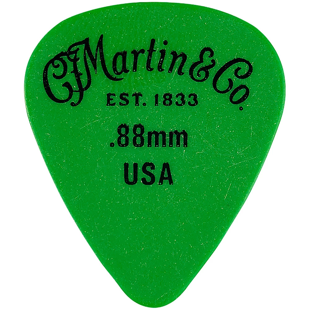Медиаторы для гитары Martin Delrin 88 мм 12 штук в упаковке 2290₽