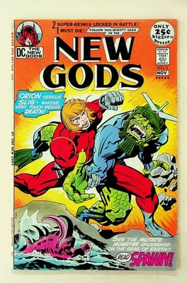 New Gods #5 DC Comics Jack Kirby Orion Slig 1971 Bronze Age