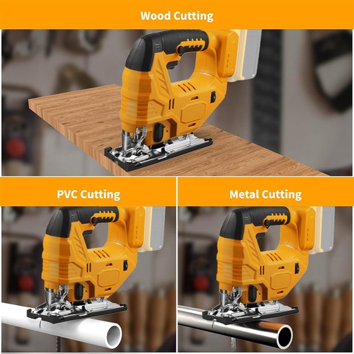 Cordless Jig Saw For Dewalt DCS331N 18V 20V XR Li-Ion Brushless Jigsaw w/ Blade - Picture 6 of 11