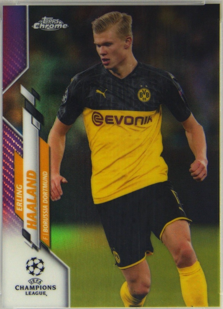 2019-20 Topps Chrome UCL Erling Haaland #74 for sale | eBay