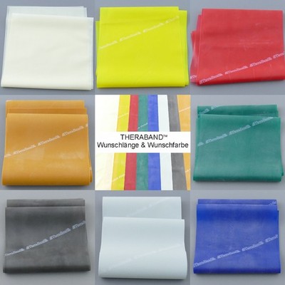 Original Thera-Band Theraband Übungsband Fitnessband Physioband 8 Farben - alle
