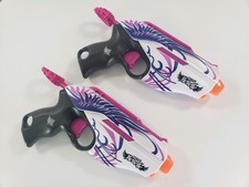 Nerf Rebelle Pink Crush HTF RARE Foam Dart Gun TESTED RARE Gun blaster toy LOT 2