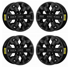 17 Nissan Frontier Gloss Black Exchange Wheels Rims Factory Oem 62833 2022-2025