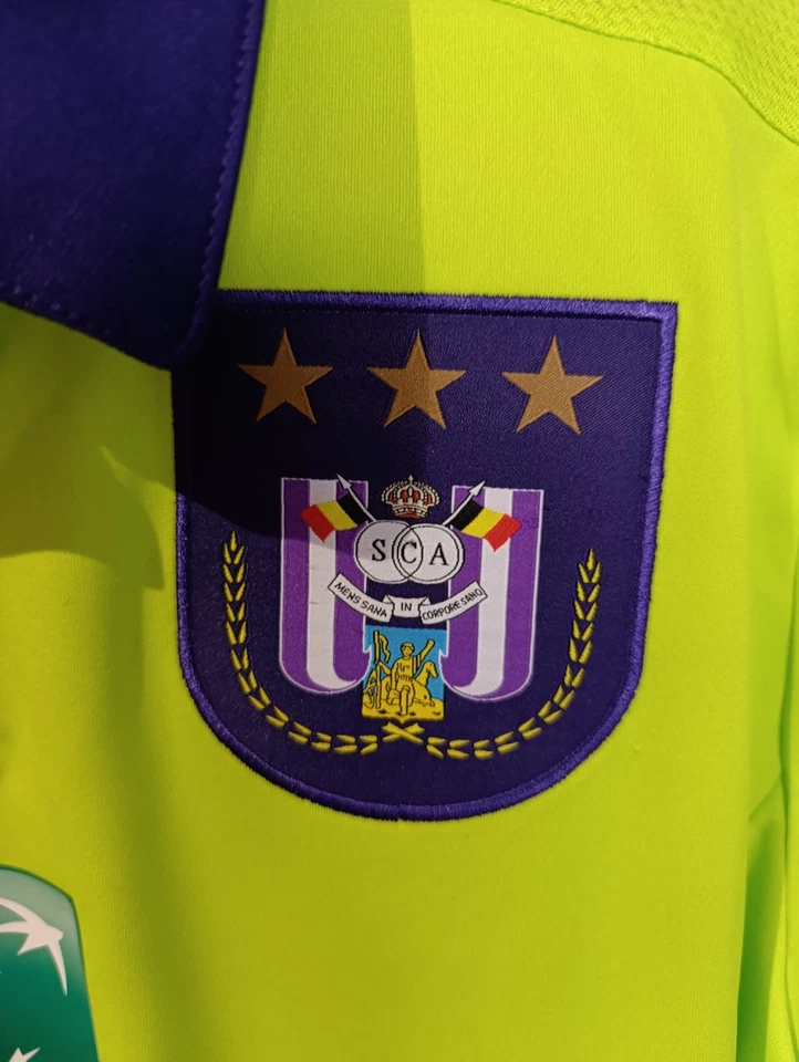 Maillot Jersey Camiseta Maglia Anderlecht 2015  2016  2017 Away Adidas Tielemans - Photo 4/4