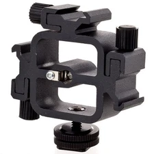 Flashpoint Triple Shoe Mount Bracket -Cast Metal -Umbrella Hole #FASSC3