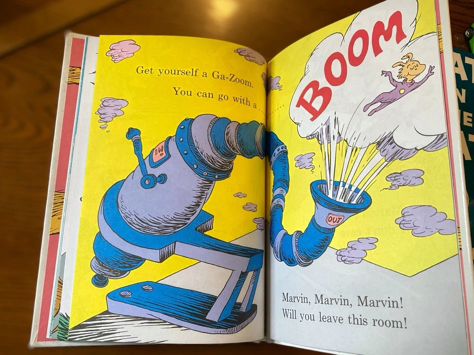 Marvin K. Mooney Will You Please Go Now! Dr. SEUSS Hardcover Foto 4 de 4