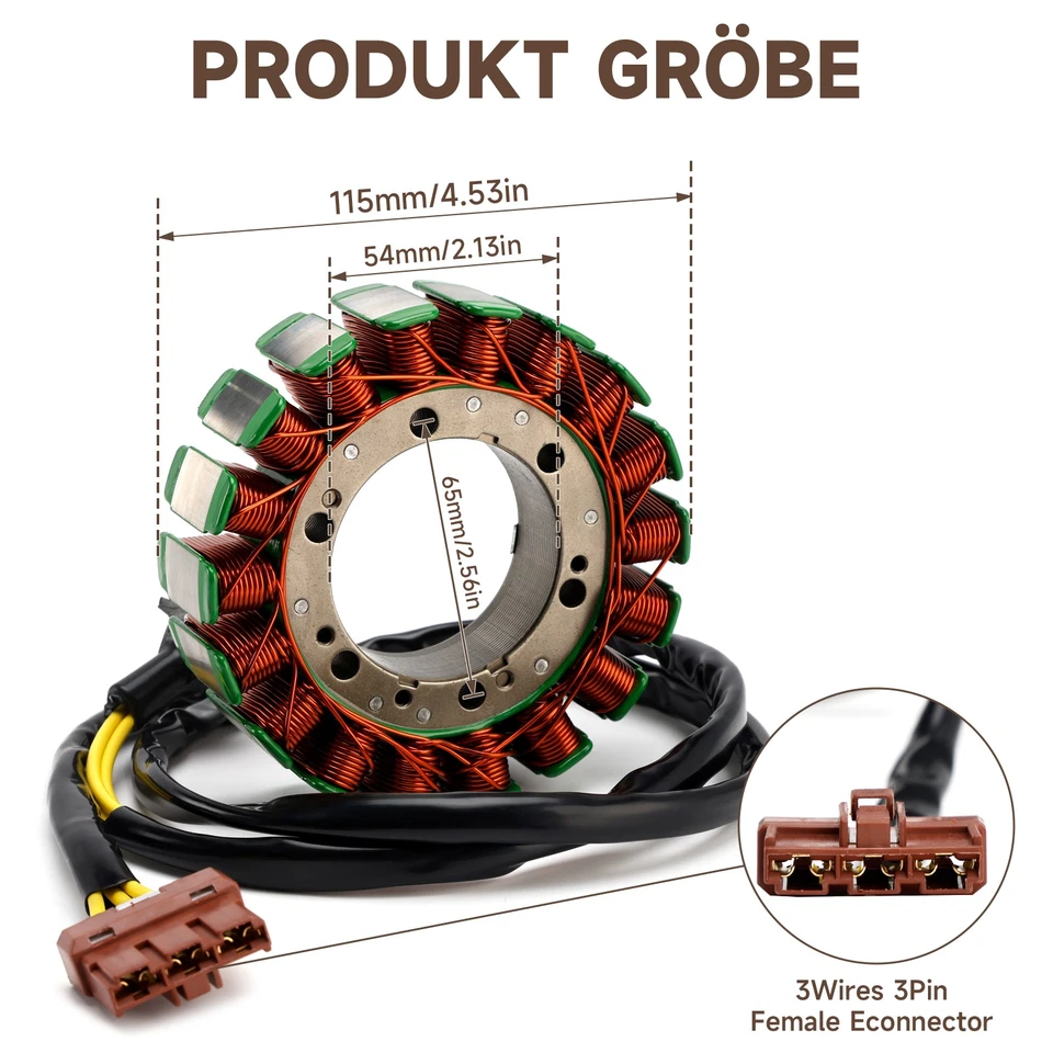 Alternator Stator Regulator w/Gasket For Aprilia RSV1000 Tuono Factory / R 06-09 - Image 2 of 4