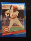 Photo of 1991 Donruss #84b Eric Davis Cincinnati Reds Baseball Card