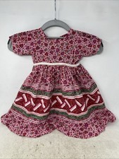 Native American Seminole Miccosukee Patchwork Handmade Colorful Girl Dress 32 