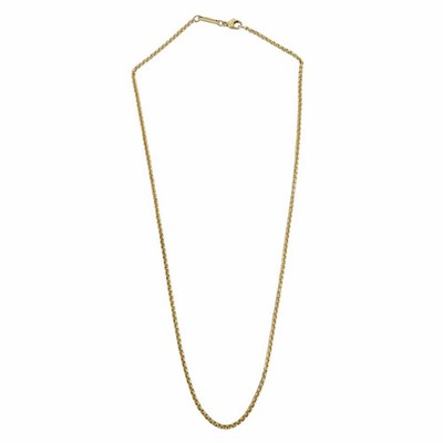 AUTH CHOPARD K18YG NECKLACE 750YG YELLOW GOLD CHOPARD WOMENS F/S