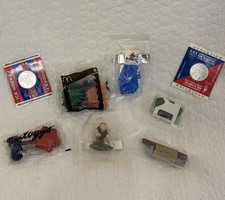 Lot of 8 Pieces - Vintage Toys McDonald Happy Meal Cereal Box Toys Never Opened