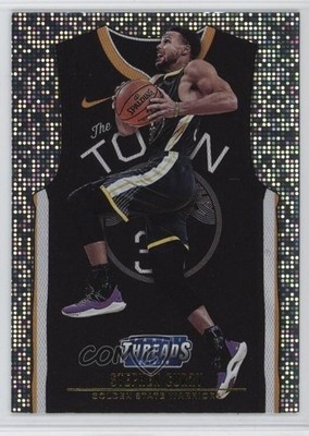 2018-19 Panini Threads Statement Jersey SP Dazzle Stephen Curry #214 3gq
