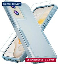 Case for Motorola Moto G Stylus 5G 2024 Case with Tempered Glass Screen Protecto