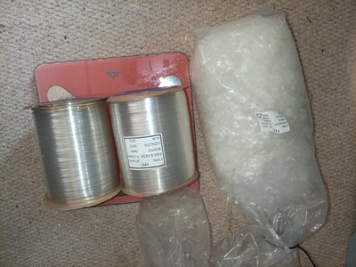 KEINE RESERVIERUNG! Closing Down Sale! 2 Kilo + transparent + mattiert TPU elastisches Band Borte